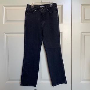 Good American Curve Black Jeans 6 28 6/28 crop 26 inseam